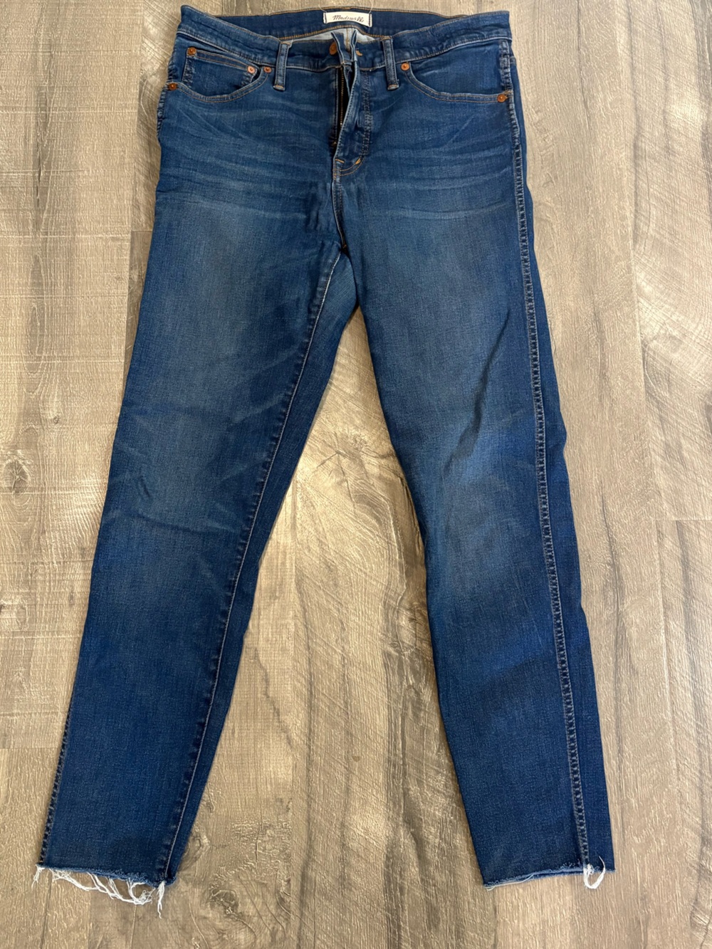 Madewell Dark Indigo Skinny Jeans